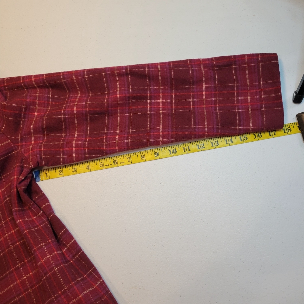Women's Raspberry Plaid Single-Button Blazer Jacket - Picture 12 of 15